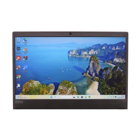 Lenovo Thinkpad E14 Felújított Laptop i5-10210U 16GB RAM 256SSD 14