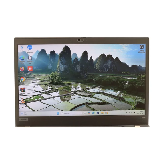Lenovo Thinkpad T495 felújított laptop Ryzen 5 Pro 3500U 16GB RAM 512SSD 14